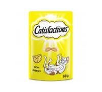 Catisfactions Snacks para gatos - Queso - Cantidad: 60 g