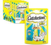 Catisfactions Snack para Gatos (Salmón Y Queso)