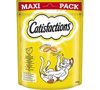 CATISFACTIONS Snacks para gato rellenos de queso envase 180 g