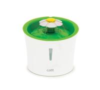Catit Flower Fountain comedero y bebedero para perro y gato Plástico Verde, Blanco Bebedero automático para mascotas