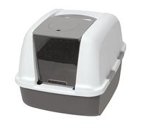 Catit Bandeja para Gatos Jumbo Con Techo 57x46x43 CM para Gatos, Filtro de Olor