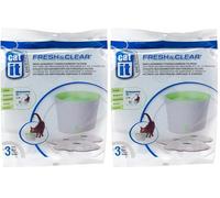 Catit Cartucho para Bebedero Fuente, 3 L (Paquete de 2)