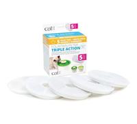 Filtros de recambio de fuentes y bebederos - Catit 2.0 Flower Fountain, 3 l (5 uds.)