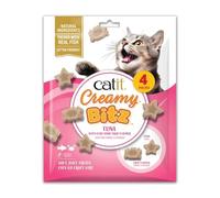 Snacks Catit Creamy Bitz Atún con Cangrejo, 4 x 12 g