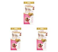 Catit Creamy Superfood Snack húmedo par Gatos Atún/Coco y Wakame, 4x10g (Paquete de 3)