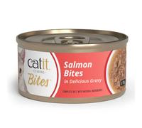 Catit Cuisine Bites - Alimento húmedo para gato adulto - Salmón - Cantidad: 75 g