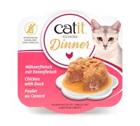 Catit Cuisine Dinner Pollo con salsa de Pato 75g - 1 unidad