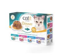 Catit Cuisine Dinner Pescado Variety Pack, 12x75g
