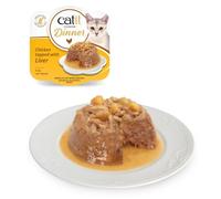 Catit Cuisine Dinner Pollo con salsa de Hígado 75g - 12 unidades