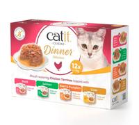 Catit Cuisine Dinner Pack Pollo - 12 x 75 g