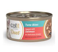 Catit Cuisine Duet - Alimento húmedo para gato adulto - Pato y pollo - Cantidad: 75 g