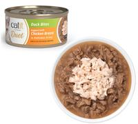 Catit Cuisine Duet Bocaditos de Pato con Pollo en Caldo Natural 75 g - 12 unidades
