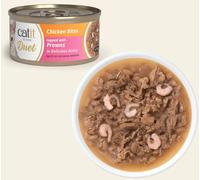 Catit Cuisine Duet Bocaditos de Pollo con Gambas en Caldo Natural 75 g - 12 unidades