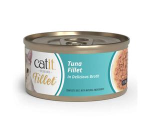 Catit Cuisine Filete - Alimento húmedo para gato adulto - Atún - Cantidad: 75 g