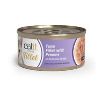 Catit Cuisine Filete - Alimento húmedo para gato adulto - Atún con gambas - Cantidad: 75 g
