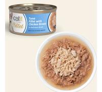 Catit Cuisine Fillet Atún con Pollo en caldo 75 g - 12 unidades