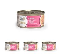 Catit Cuisine Fillet Pollo con Gambas (Paquete de 4)