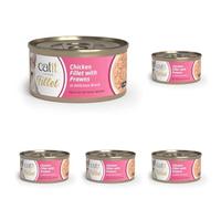 Catit Cuisine Fillet Pollo con Gambas (Paquete de 5)