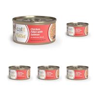 Catit Cuisine Fillet Pollo con Salmón (Paquete de 5)