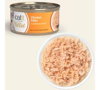 Catit Cuisine Fillet Pollo Desmenuzado en caldo 75 g - 12 unidades