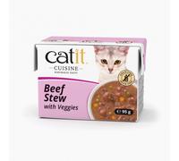 Catit Cuisine Soup - Alimento en sopa para gatos - Buey con Verduras - Cantidad: 95 g