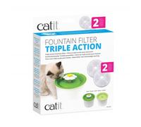 Catit Filtro de Triple Acción para Fuentes, 2 uds - ref. 43745