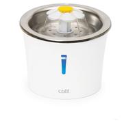 Bebedero fuente Flower en acero inoxidable con luz LED - Catit - Capacidad: 3 L