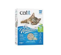 Arena Mix de bentonita y cáscara de guisante - Catit Go Natural - 2 x 3.2 kg