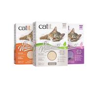 CATIT Go Natural (5,6 kg) - Arena para Gatos Vegetal Aglomerante de Cáscara de Guisante Sin Polvo (Sin Aroma, Lavanda ó Vainilla)