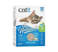 CATIT Go Natural Mix Vainilla (6,4 kg) - Arena para Gatos Aglomerante Vegetal con Control de Olores