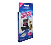 Catit Magic Blue Ammonia Buster - Reductor de olores de los peligrosos Gases del amoniaco para un arenero Limpio
