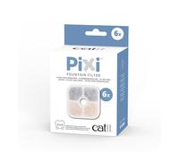 Catit PIXI Filtros para Fuentes, Pack de 6 uds