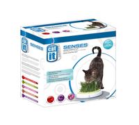 Catit Senses Set De Jardín De Hierba 24x24cm Para Gatos - Fibra Y Masaje