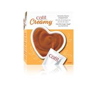 Catit Suministros para la alimentación Plato Corazon para los Snacks Creamy