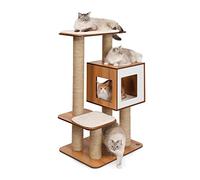 Catit Vesper árbol Gigante para Gatos de Base Gigante, Nogal