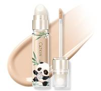 CATKIN Corrector de Ojeras, Bolsas e Imperfecciones, Borrador Ojos, Ligero y Duradero, Contiene Ácido Hialurónico, Apto Para Piel Sensible, Pincel Doble, 5.4ml