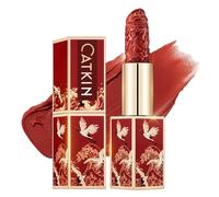 CATKIN Pintalabios Permanente, Labial Sérum, Color Intenso, Mate, Labios Hidratados y con Volumen, Enriquecido con Ácido Hialurónico y Vitamina E, 3.2g Serum Lipstick