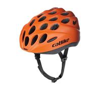 CATLIKE 7101400023 - Casco de Carretera Kitten Talla S (52-55cm) Protección, Comodidad y Estilo para los Pequeños Ciclistas, Naranja