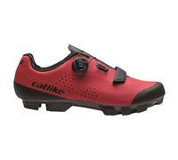 Catlike 7200600019 - Zapatillas de Ciclismo Montaña MTB KOMPACTO X1 Talla 42 Máximo Rendimiento, Ajuste Preciso y Confort en Cada Ruta, Rojo