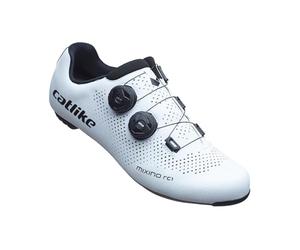 Catlike 7200800028 - Zapatillas de Ciclismo Carretera MIXINO RC1 Talla 45 Máxima Rigidez, Confort y Tecnología para un Rendimiento Superior, Blanco