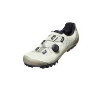 Catlike 7201000019 Whisper X2 Zapatillas MTB Para Hombres Y Mujeres - Ligeras Para MTB, Punta Y Talón Reforzados, Transpirables, Cómodas, Duraderas, Ajuste Ergonómico, Cierre MOZ, Talla 46, Beige Mate