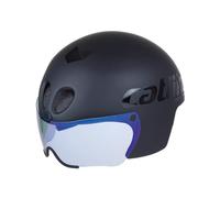 Catlike Rapid Tri Casco Bicicleta, Unisex-Adult, Negro, L