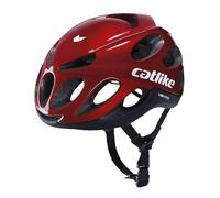 Catlike Vento MIPS Casco, Unisex-Adult, Rojo/Negro, L