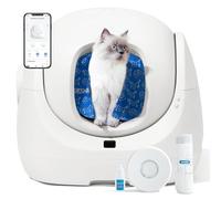 CATLINK Baymax Arenero Gatos Autolimpiable, 70L - Protección Mejorada contra Fugas, 7 Niveles de Seguridad, Control por App y Detección Multi-Gatos - Ideal para Hogares con Múltiples Gato