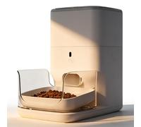 CATLINK Comedero automático para gatos, informe de salud de los gatos, 4 litros de capacidad, alimentador con WiFi, salida de comida para gatos temporizada, detecta varios gatos