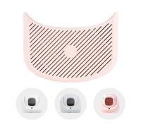 CATLINK Escalera para bandeja de arena Baymax autolimpiable, color rosa | Adecuado para gatos y gatitos mayores, con rejilla de recogida, reduce la arena antes del inodoro, fácil de limpiar