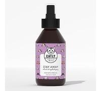 Catly Spray Ahuyentador Gatos con Aceites Esenciales Repelentes - Repelente para Gatos Exterior e Interior - Ahuyentador de Gatos, Fórmula no Tóxica - Spray Antiarañazos para Ahuyentar Gatos, 250ml