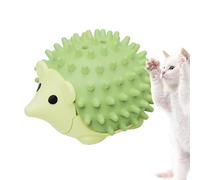 Catnip Bola de pared - de pared con de erizo y poste de fricción | Juguete Catnip con características de limpieza de dientes, bola de energía divertida e interactiva para gatos y gatitos