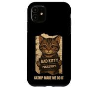 Catnip Made Me Do It Funny For Cat Lover Men Women Carcasa para iPhone 11