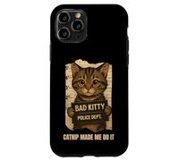 Catnip Made Me Do It Funny For Cat Lover Men Women Carcasa para iPhone 11 Pro